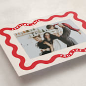 "ricrac" - Valentine's Day Cards in Cardinal by Lori Wemple - Detail