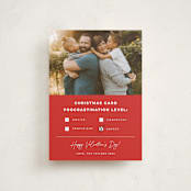 "Procrastination Expert" - Valentine's Day Cards in Poinsettia by Erica Krystek - Front