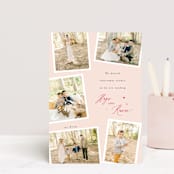 "Love Collage" - Valentine's Day Cards in Scarlet by Benita Crandall - Front