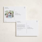 "THIS" - Valentine's Day Cards in Ruby by Lauren Chism - Back of Card Options