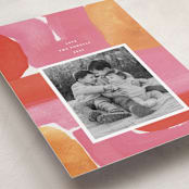 "lovely painting" - Valentine's Day Cards in Flamingo by Sumak Studio - Detail