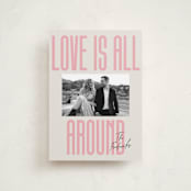"Love is All Around" - Valentine's Day Cards in Petal by Jackie Crawford - Front