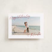 "Postal" - Valentine's Day Cards in Cherry by Ekko Studio - Front