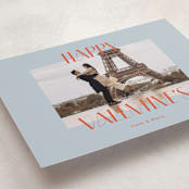"Paris" - Valentine's Day Cards in Blue Sky by Ani Somi - Detail
