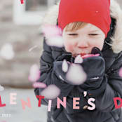 "Dancing Valentine" - Valentine's Day Cards in Cotton Candy by Yaling Hou Suzuki - Detail