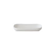 "Segment Medium Tray White" - Vanity Trays and Dishes in white by Tina Frey