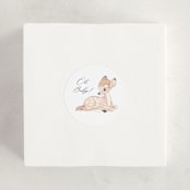 "Disney's Sweet Bambi" - Baby Shower Stickers in Sunshine by Teju Reval - For Scale
