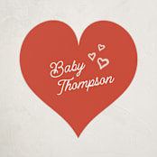 "Cute Country BBQ" - Baby Shower Stickers in Cherry Pie by Jessie Steury - Close-Up