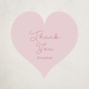"Little Sweetheart" - Baby Shower Stickers in Strawberry by Angela Garrick - Close-Up