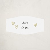 "Golden Flowers" - Baby Shower Stickers in Cloud by Ani Somi - Close-Up