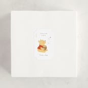 "Disney's Pooh Hunny Pot" - Baby Shower Stickers in Cotton by Angela Thompson - For Scale