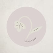 "Butterfly Garden" - Baby Shower Stickers in Petal by Ani Somi - Close-Up