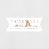 "Little Nursery" - Baby Shower Stickers in Cupcake by Rebecca Durflinger - Close-Up