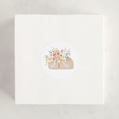 "Baby Basket" - Baby Shower Stickers in Summer by Itsy Belle Studio - For Scale
