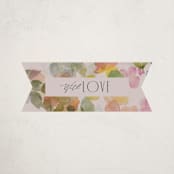 "floral jewels" - Baby Shower Stickers in Wild Berry by Lori Wemple - Close-Up
