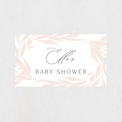 "charmed" - Baby Shower Stickers in Blush by Nicoletta Savod - Close-Up