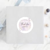 "Fabled" - Baby Shower Stickers in Blush by Jelena Vuletic - For Scale