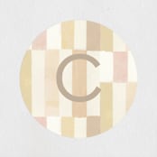 "Sunset" - Baby Shower Stickers in Sunshine by Sara Hicks Malone - Close-Up