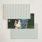 "Little Love Story" - Baby Shower Favor Tags in Sage by Ana de Sousa - Back of Tag Options