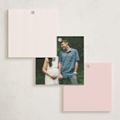 "Baby in Bloom." - Baby Shower Favor Tags in Heather by Jenna Holcomb - Back of Tag Options