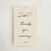 "El Ranchero" - Baby Shower Favor Tags in Rust by Ani Somi - Front