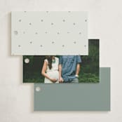 "Twin Stars" - Baby Shower Favor Tags in Sky by Lori Wemple - Back of Tag Options