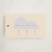 "Mod Baby" - Baby Shower Favor Tags in Vanilla by Angela Thompson - Front
