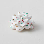"scattered confetti" - Wrapping Paper Bow in Sugar by Ellen Schlegelmilch