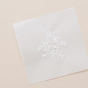 "Paper Embosser Design No.10 - Organic Wreath" - Embossers in silver by Jenny Sanders