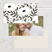 "Nothing Compares To You" - Wedding Favor Tags in Cream by Design Lotus - Back of Card Options