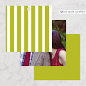 "float + celebrate" - Wedding Favor Tags in Celery by Float Paperie - Back of Card Options
