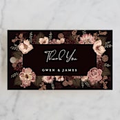 "Embracing" - Wedding Favor Tags in Autumn by Susan Moyal - Front