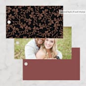 "Embracing" - Wedding Favor Tags in Autumn by Susan Moyal - Back of Card Options