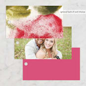 "Wild Roses" - Wedding Favor Tags in Bush by Sumak Studio - Back of Card Options