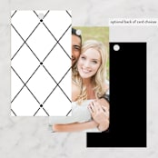 "Symphony" - Wedding Favor Tags in Pearl by Jackie Mangiolino - Back of Card Options