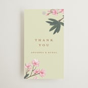 "Royal Wedding" - Wedding Favor Tags in Pista by Teju Reval - Front