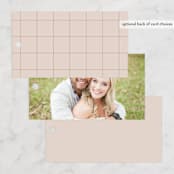 "margaux" - Wedding Favor Tags in Sand by Lindsay Stetson Thompson - Back of Card Options