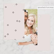 "Coco" - Wedding Favor Tags in Linen by Carly Reed Walker - Back of Card Options