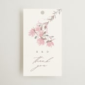 "butter blossoms" - Wedding Favor Tags in Posie by Phrosné Barwood - Front
