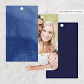 "Poppies" - Wedding Favor Tags in Klein by Pati Cascino - Back of Card Options