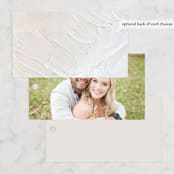 "Neutrality" - Wedding Favor Tags in Cream by Hooray Creative - Back of Card Options