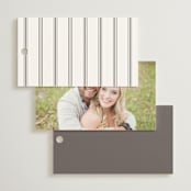 "Classic Elegance" - Wedding Favor Tags in Pearl by Nicole Walsh - Back of Card Options