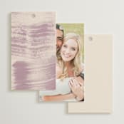 "Agate" - Wedding Favor Tags in Gem by Sumak Studio - Back of Card Options