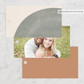 "Surface" - Wedding Favor Tags in West by Pixel and Hank - Back of Card Options