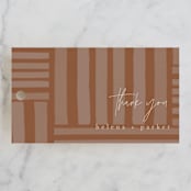 "Fall Flurry" - Wedding Favor Tags in Fall by Grace Kreinbrink - Front
