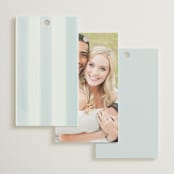 "Alento" - Wedding Favor Tags in Celeste by Pati Cascino - Back of Card Options