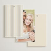 "Luxe" - Wedding Favor Tags in Ocean by Baumbirdy - Back of Card Options