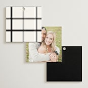 "Classic & Timeless" - Wedding Favor Tags in Obsidian by Lucrecia Caporale - Back of Card Options