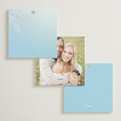 "Disney's Frozen True Love" - Wedding Favor Tags in Frozen by Lori Wemple - Back of Card Options