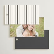 "Lustre" - Wedding Favor Tags in Cloud by Nicole Walsh - Back of Card Options